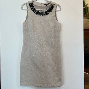 Jayson Brunsdon Size 10 Black Label Cotton/Polyester/Modal Fabric Shift Dress